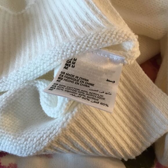 NWT. Karen Scott brand Women’s Size M L/s Sweater - Picture 8 of 10